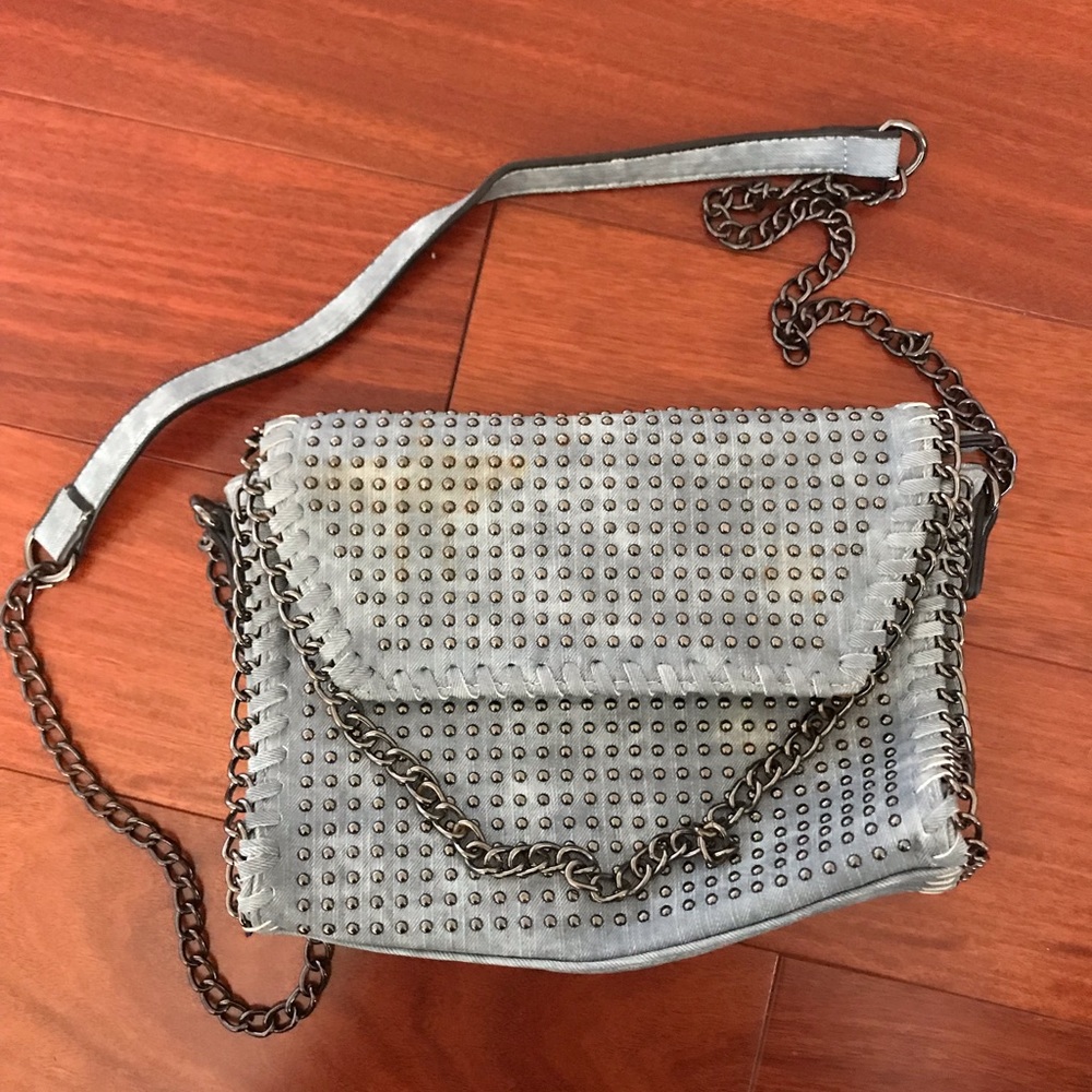 Crossbody purse denim